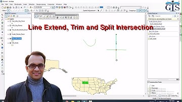 Line Extend, Trim and Split Intersection (Course: ArcGIS Level 2: Advanced Analysis, Lecture: 31)