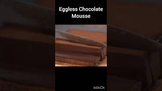 Delicious Chocolate Mousse/ Eggless mousse cake recipe  howtomake subscribe shorts yt ytshorts