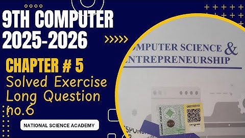 Word processing - Spreadsheet - Graphic design - Presentation | 9th computer new book chapter 5