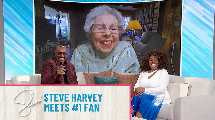 Super Fan has Steve Harvey Speechless