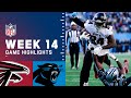 Falcons vs. Panthers Week 14 Highlights | NFL 2021