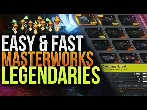 Video: Objašnjeno Anthem Masterwork I Legendary Gear - Popis Masterwork I Legendaries Te Kako Uzgajati Najbolje Oružje I Opremu