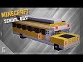 Minecraft: How To Build a School Bus!
