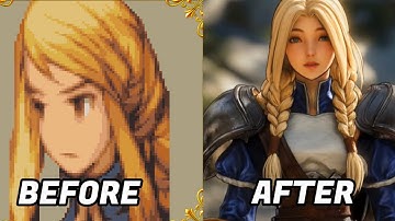 Final Fantasy Tactics AI Remake Reaction