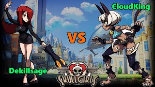 [Skullgirls] dekillsage vs Cloudking - Parasoul vs Fortune