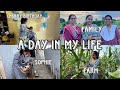 A day in my life 🌼 || Cherry birthday celebrations 🎂|| Farmhouse 🏡 | Harvesting || @sanjanabhagath