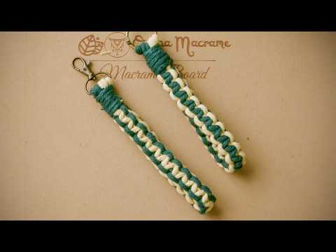World Cup Macrame Keychain | Step-by-Step Tutorial - YouTube