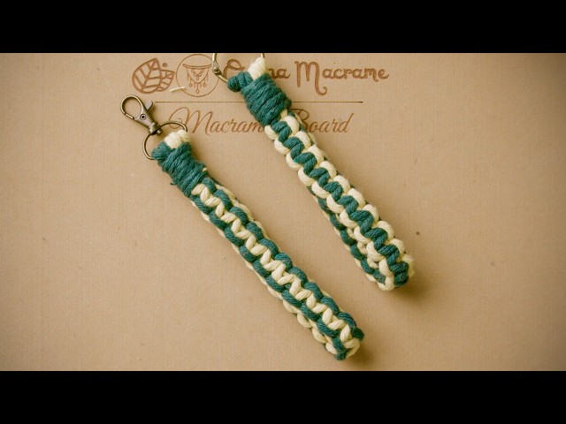 World Cup Macrame Keychain | Step-by-Step Tutorial - YouTube