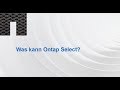 Webcast: ONTAP Select