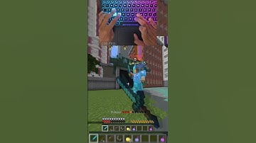 Am I the best Minecraft touchpad/trackpad PvPer? [Hypixel Duels] #shorts