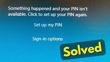 Fix something happened and your pin isn