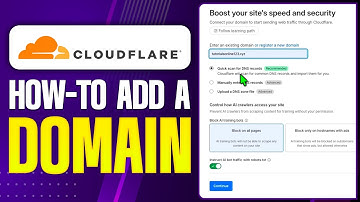 How to Add a Domain to Cloudflare (2025) | Full Website Setup Tutorial