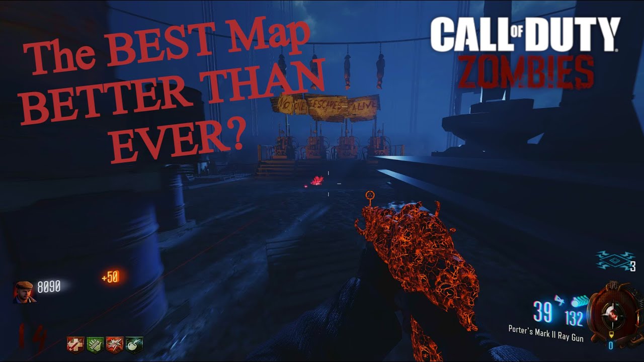 Mob of the Dead Remastered is here and it is amazing... (Black Ops 3 ...