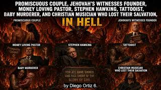 PROMISCUOUS COUPLE JEHOVAHS WITNESSES FOUNDER MONEY LOVING PASTOR STEPHEN HAWKING TATTOOIST BABY MUR