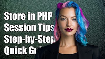 Een object opslaan in een PHP-sessie: een stapsgewijze handleiding