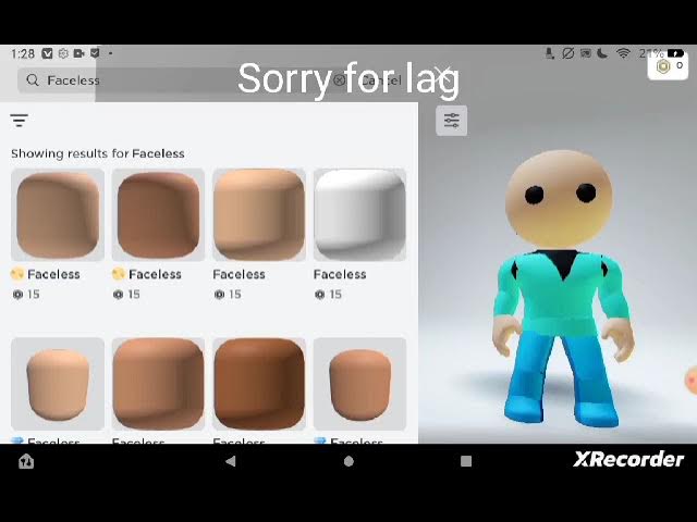 how much does faceless cost in roblox｜TikTok Search