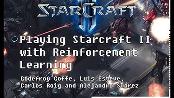 Playing Starcraft II with Reinforcement Learning