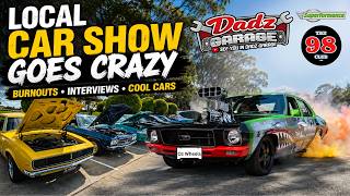Huge Burnout at Local Car Show!
