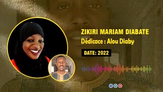 ALOU DIABY FASSA - ZIKIRI MARIAM DIABATE (SON OFFICIEL 2022)