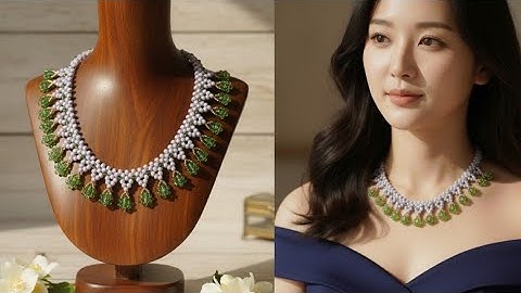 Beads necklace making: beads jewelry making: how to make necklace with beads 