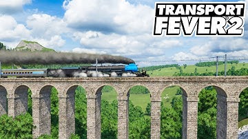 Stunning mountain pass Railway! Megalomaniac Map (Part 19)