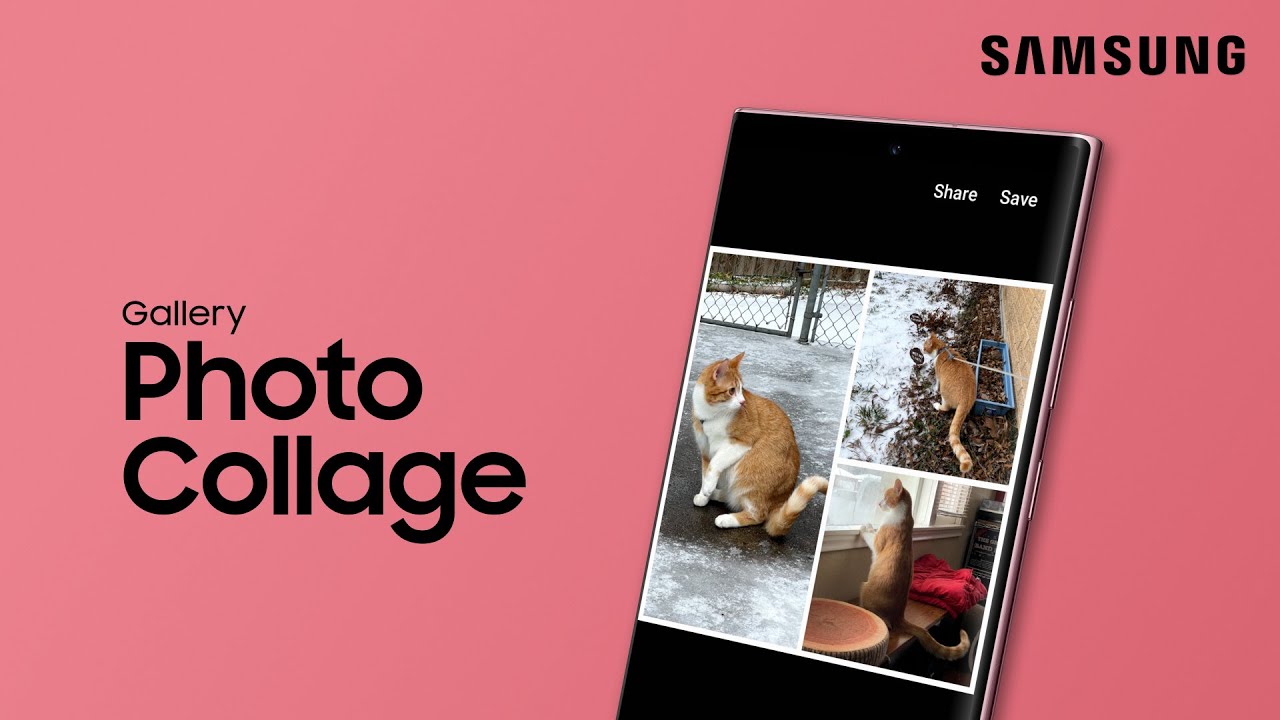 Create a collage in your Gallery Samsung US YouTube