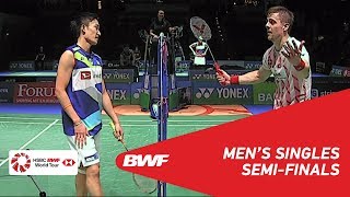 SF | MS | Kento MOMOTA (JPN) [1] vs Hans-Kristian Solberg VITTINGHUS (DEN) | BWF 2019