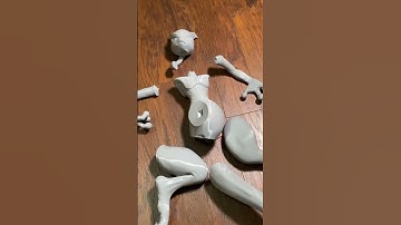 3D printed giant mewtwo update. After 13 days 7 hours and 1 minute later its time to assemble