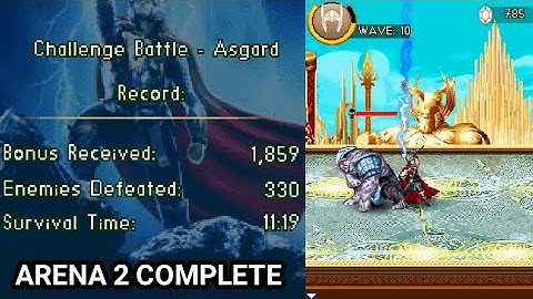 THOR THE DARK WORLD - Java Game (Arena 2 - Asgard)