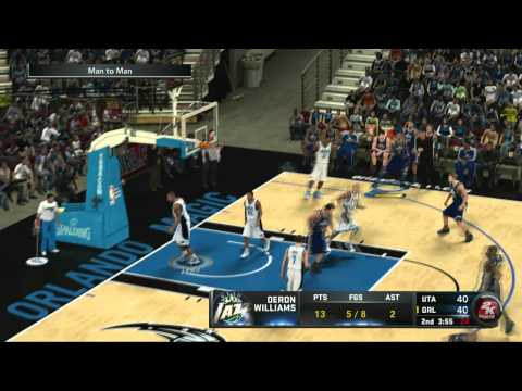 NBA 2K11 Online: Vince Carter vs. Gordon Hayward? Jazz (Amedawg00) @ Magic (NoRegretz)