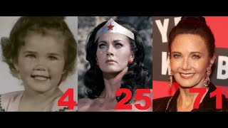 Lynda Carter from 0 to 72 years old