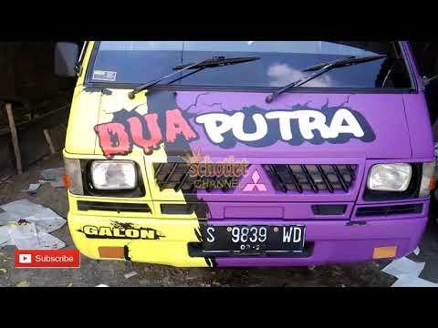 Paling Keren Modifikasi Stiker  Mobil  L300  Pick Up Terbaru 