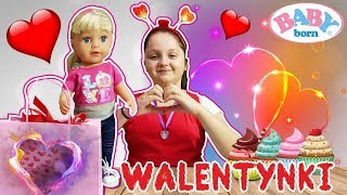 👶🏽 BABY BORN 💕 WALENTYNKI 🎂 PIECZEMY WALENTYNKOWE BABECZKI Z KREMEM 🍓