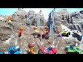 LEGO DAM BREACH AND LEGO MINIFIGS DISASTER
