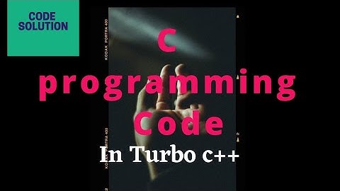 C Programming lecture-1:Receive Input from Users Using scanf() for Integers value