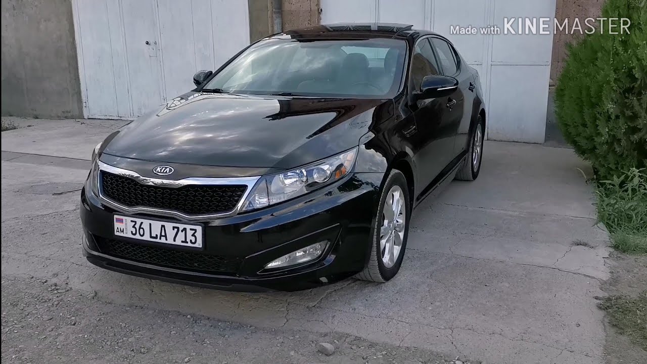 Авто из Армении, Kia optima 2.4, 2012г 9800 YouTube