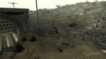 Fallout 3 Battles - Super Mutant Overlord vs Deathclaw Alpha Round One