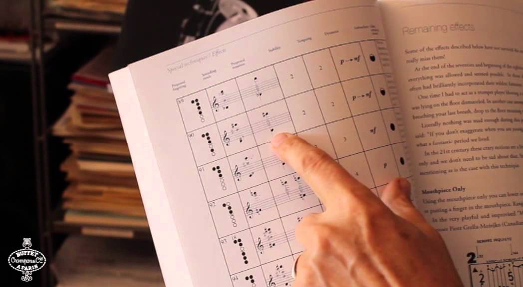 Harry Sparnaay Multiphonics (Bass Buffet Crampon YouTube