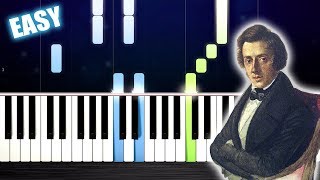 Chopin - Waltz in A minor - EASY Piano Tutorial by PlutaX chords