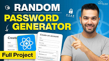 Build Complete Password Generator App in React JS (Mini Project) For Beginners