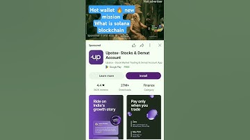 Hot wallet new mission🤑😍🔥// what is solana blockchain// #hotwalletmission #whatissolanablockchain