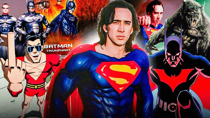 9 películas de DC Cómics que nunca se estrenaron