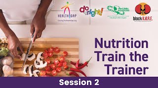 Do Right Nutrition Train the Trainer Session 2