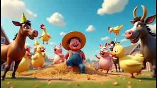 The Wacky Farm Dance! | Funny Animal Song for Kids