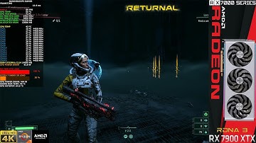 Returnal Epic Settings, Ray Tracing 4K | RX 7900 XTX | R7 5800X 3D