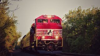 NS 1776 The Bell Leads NS 955 Through Earlville Ohio