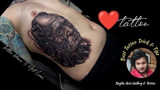 Portrait Tattoo Ideas Tattoo Lovers Feel This Art Tattoo Trick Tipstattooviral Trending