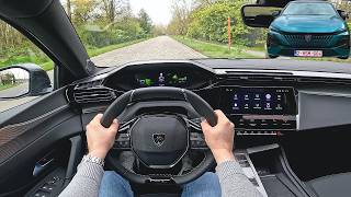 Peugeot 308 2026 Pov Test Drive Hybrid 145 Hp