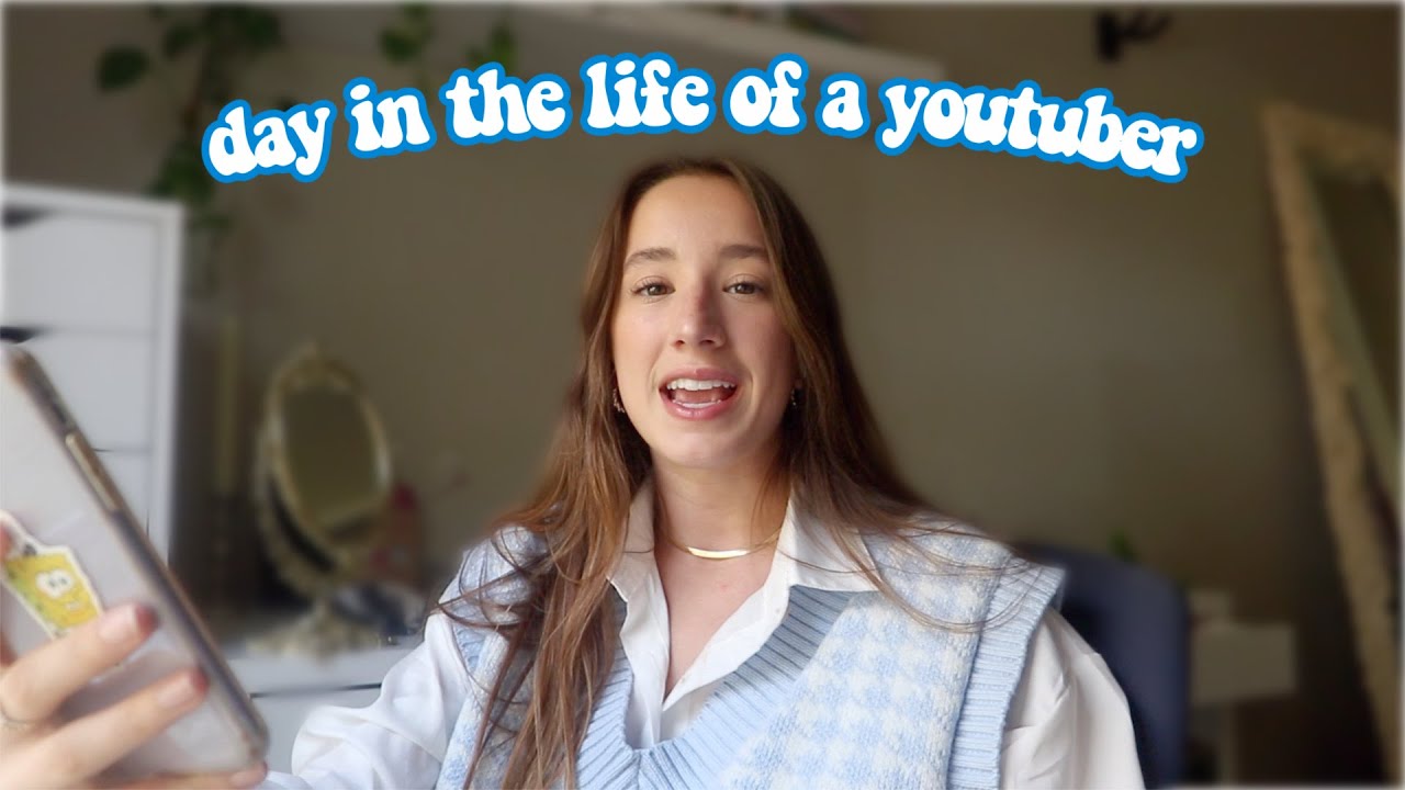 day in the life of a *FULL TIME YOUTUBER*