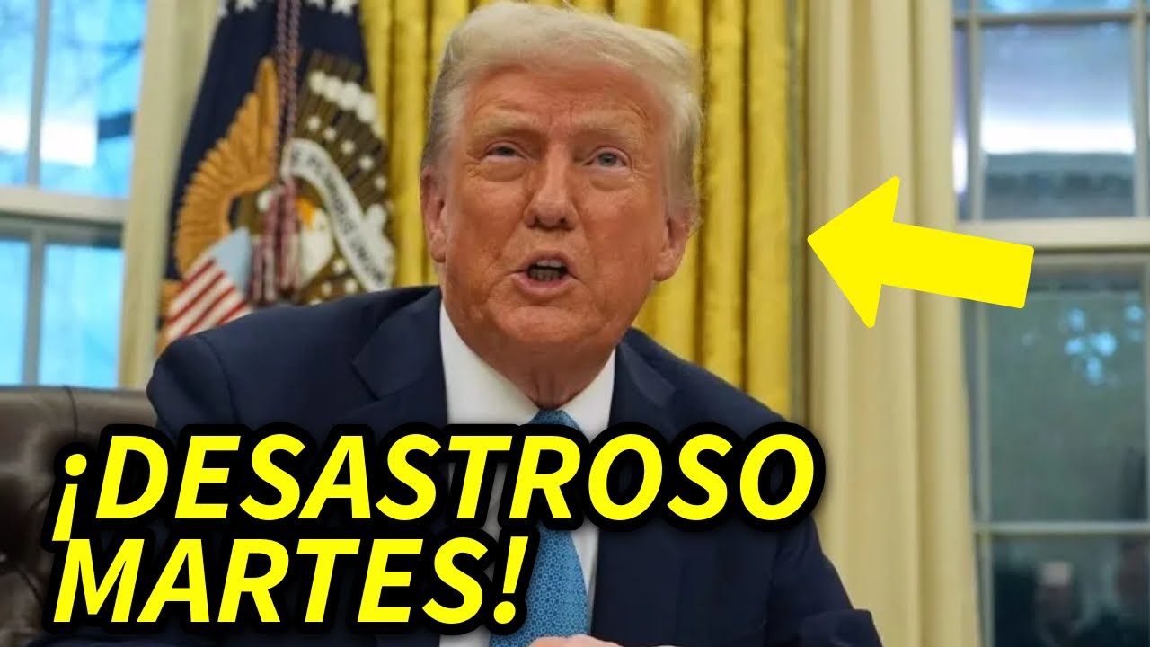 Trump en DESASTROSA rueda de prensa mientras IRREFUTABLES INFORMES ...
